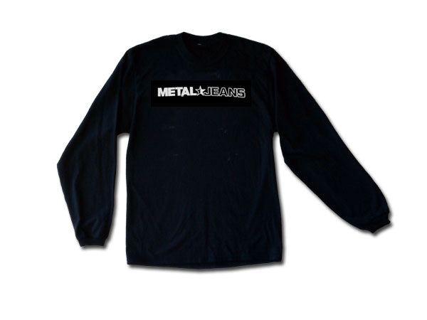 Men's METAL Star Jeans Logo Long Sleeve