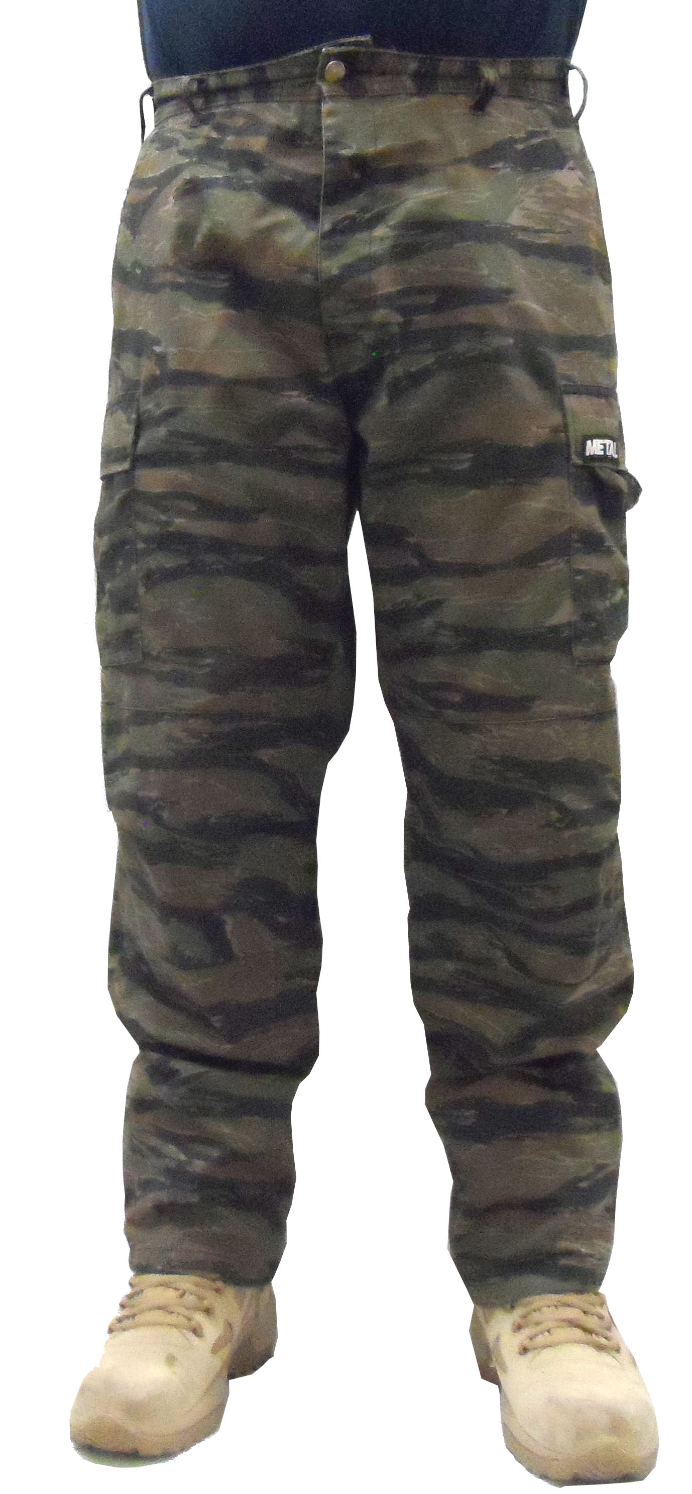 Vintage 2001 U.S Military War Tiger Stripe Camouflage Cargo