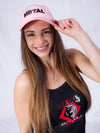 Women's Pink METAL Cap