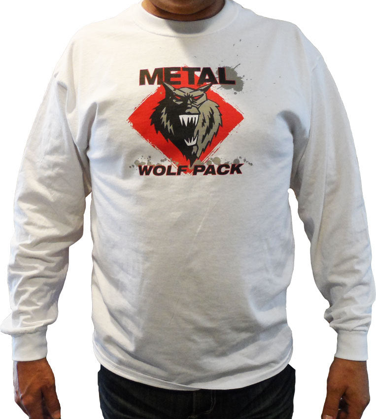 Men's METAL - WOLF PACK Logo - Long Sleeve